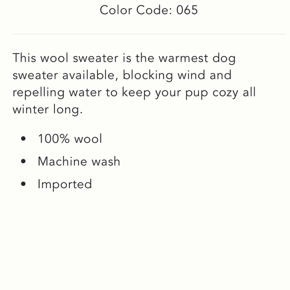 🐶💘 NWT Anthropologie Valentine's Day Pet Sweater- Small- Dog or Cat - Picture 5 of 5